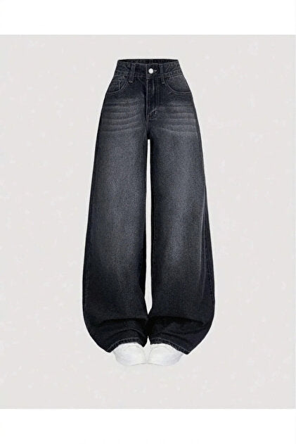 Street Pucket Füme Antresit Jeans Pantolon