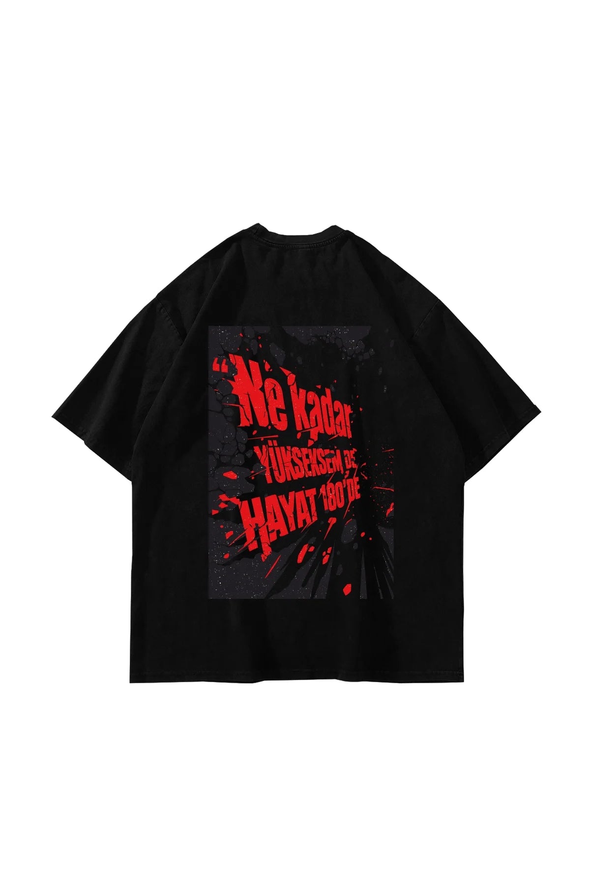 "180KM Psikopat Yazar" Unisex Oversize T-Shirt