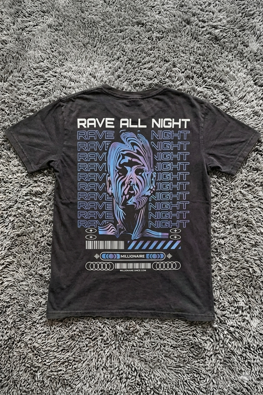 Save All Night Unisex Oversize T-Shirt