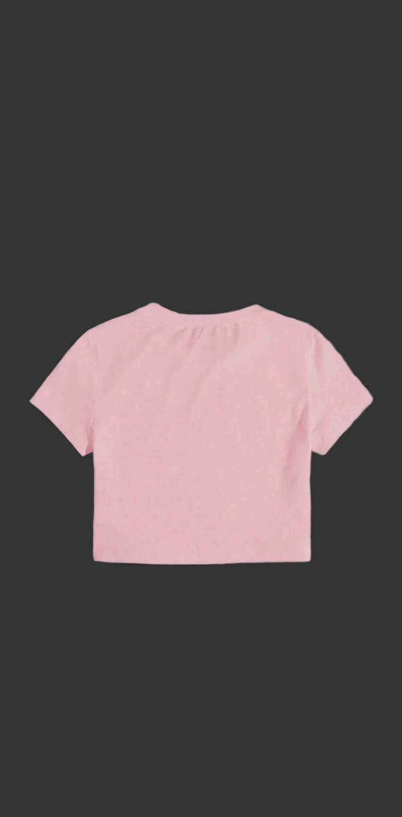 Pembe Hello Kitty Crop