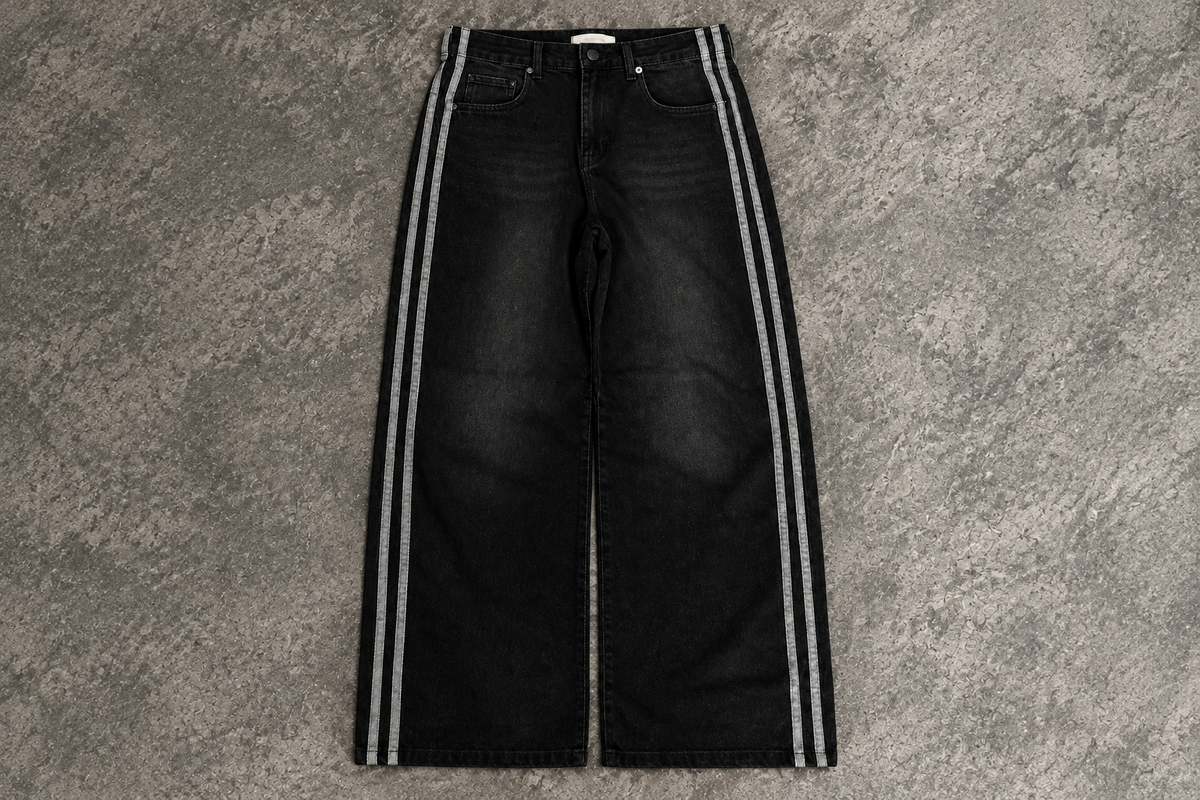 Wasted Unisex Vintage Pantolon