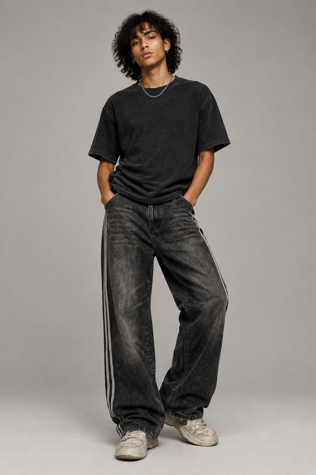 Wasted Unisex Vintage Pantolon